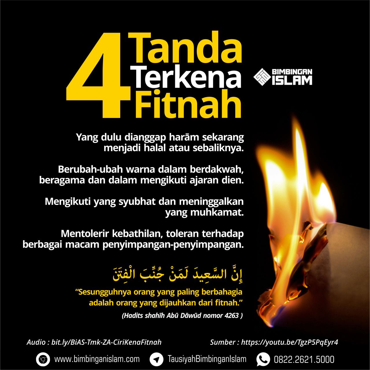 4 Tanda Terkena Fitnah (BiAS) – Catch 18